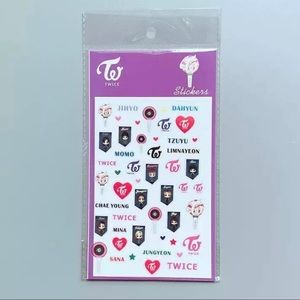 New TWICE Sticker Sheet 1 K-Pop